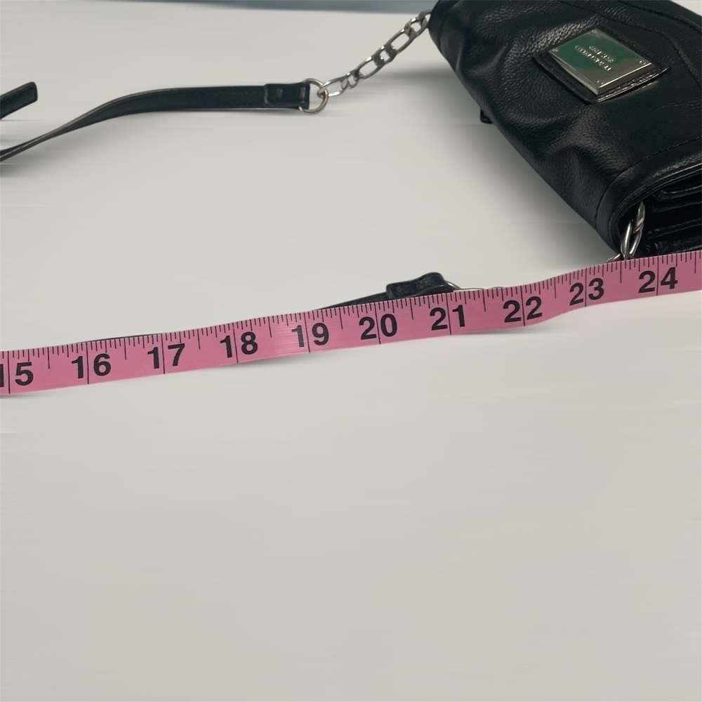 Tignanello Black Leather Crossbody Bag - Picture 12 of 13